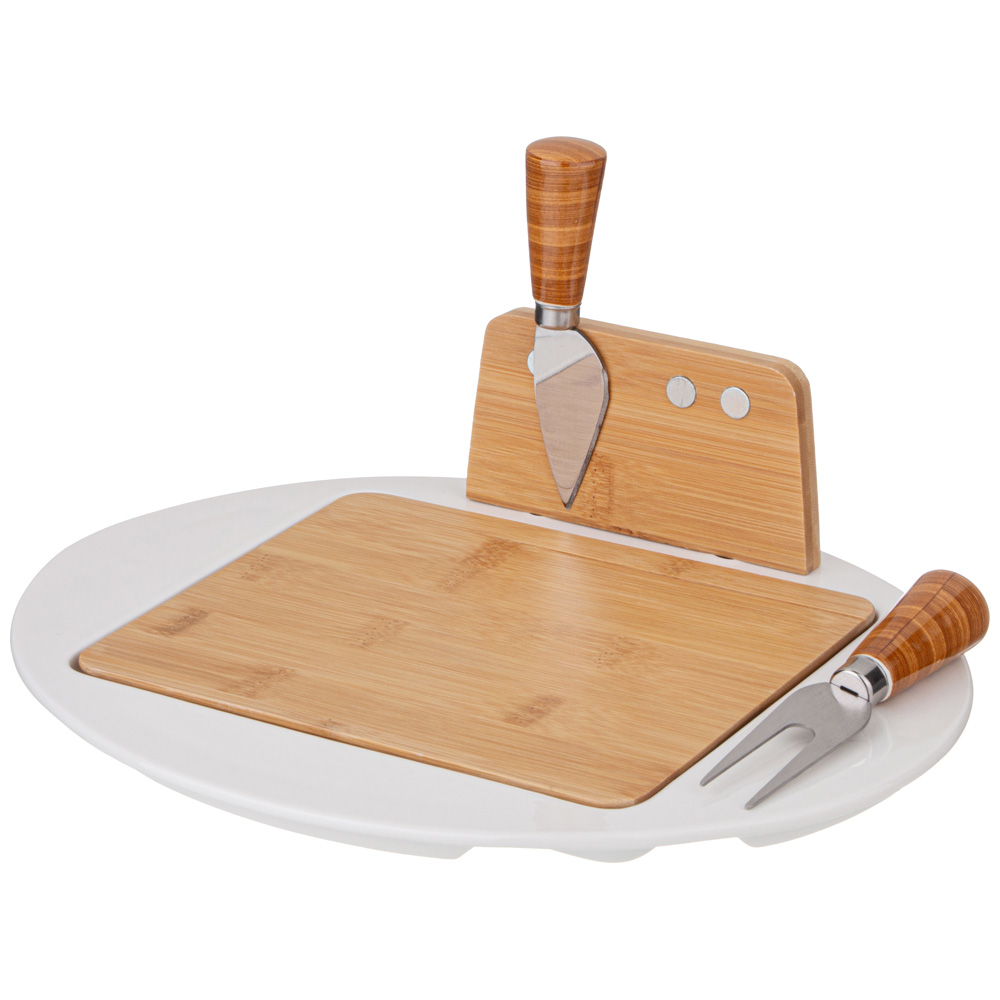 НАБОР ДЛЯ СЫРА LEFARD LEFARD, NATIVE, 3 ПР. НА ДЕРЕВ.ПОДСТАВКЕ 28, 5*23, 5*6, 3 СМ, КОР=12ШТ.