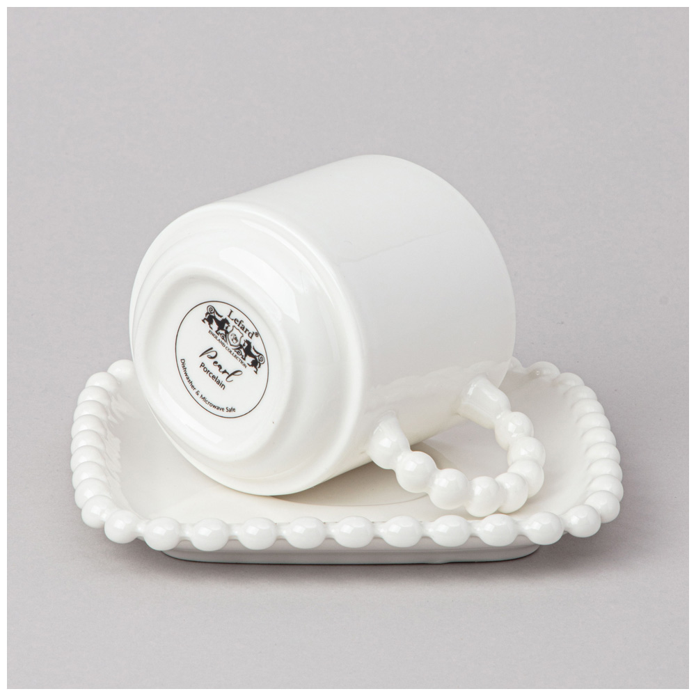 ЧАЙНАЯ ПАРА LEFARD, PEARL, 7, 5*10, 5*8 СМ 220 МЛ, КОР=48ШТ.