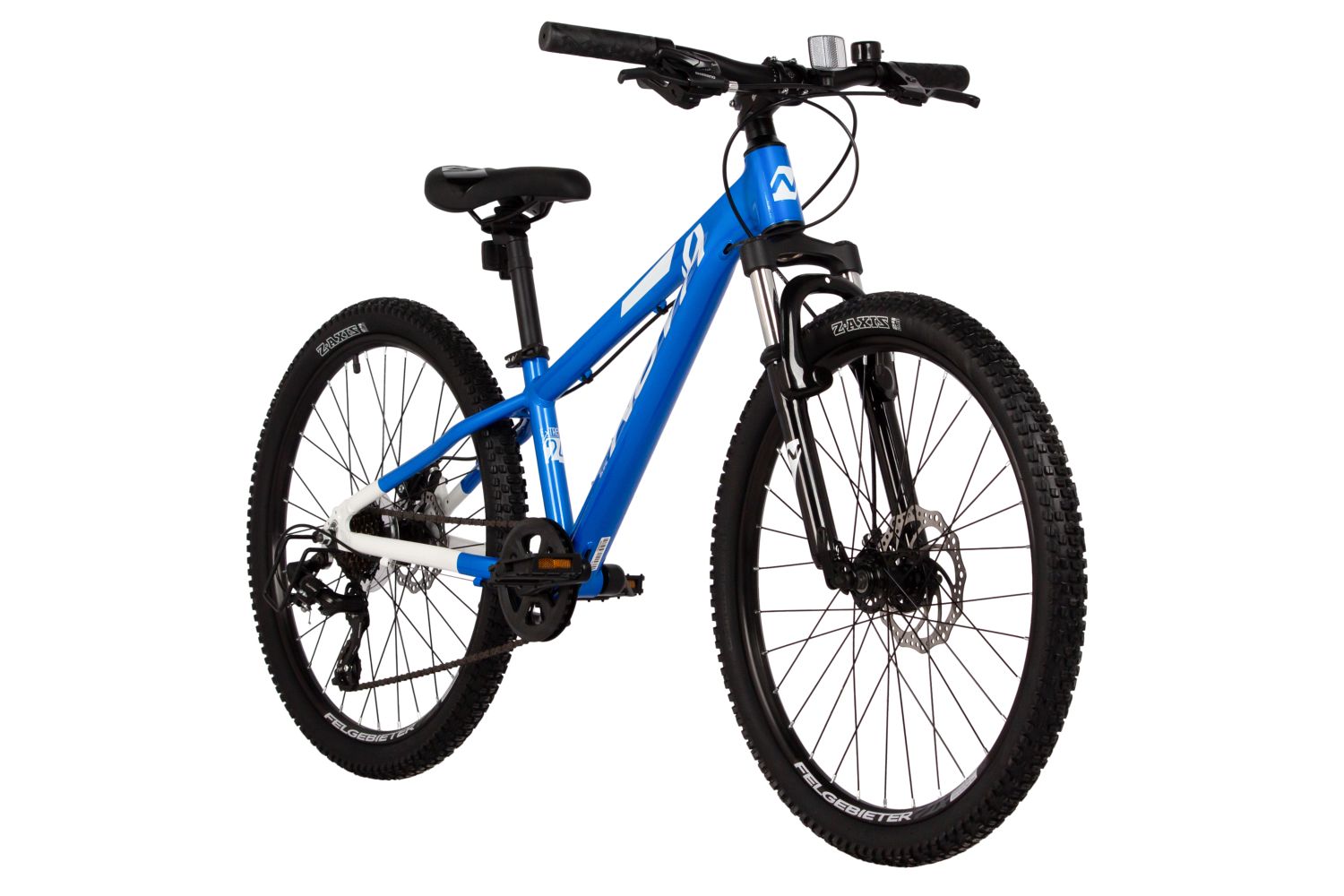 Велосипед NOVATRACK 24, EXTREME, алюм.рама 11,  синий, 7-скор, TY200/EF41/TZ500, диск.торм.STG