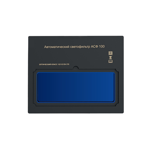 Маска сварочная хамелеон Парма ПРАКТИК-100, наголовник, светофильтр 90х35, DIN4/11