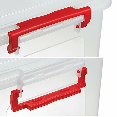 Контейнер для хранения 20 л IDEA М 2863, 484х320х195 мм, прямоугольный, прозрачный