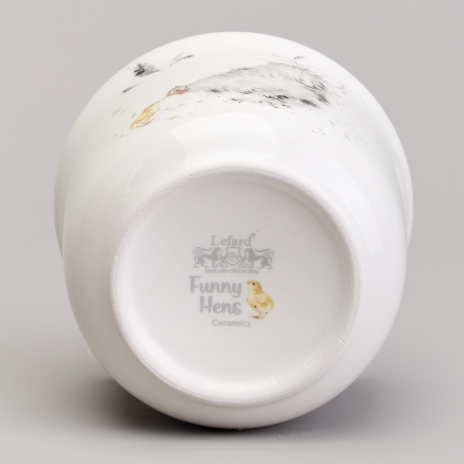 САХАРНИЦА С ЛОЖКОЙ LEFARD, FUNNY HENS, 9, 5*10 СМ 300 МЛ, КОР=36ШТ.