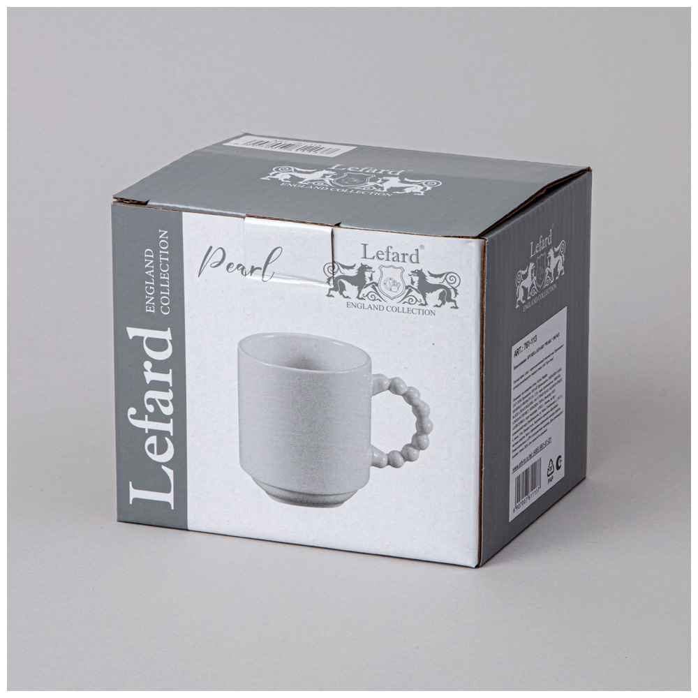 КРУЖКА LEFARD, PEARL, 8*11*9 СМ 300 МЛ, КОР=48ШТ.