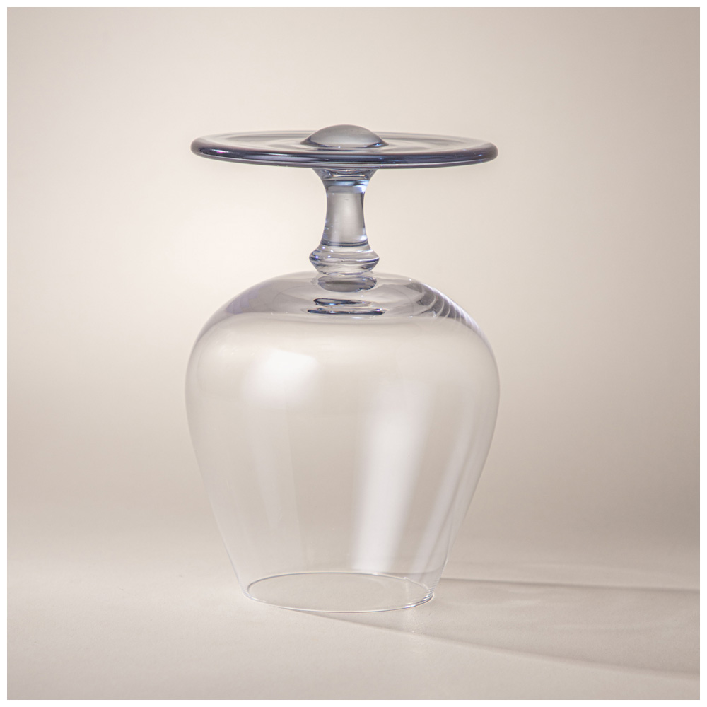 НАБОР БОКАЛОВ ДЛЯ КОНЬЯКА ИЗ 2 ШТ, CRAZY BALANCE, BLUE 600 МЛ