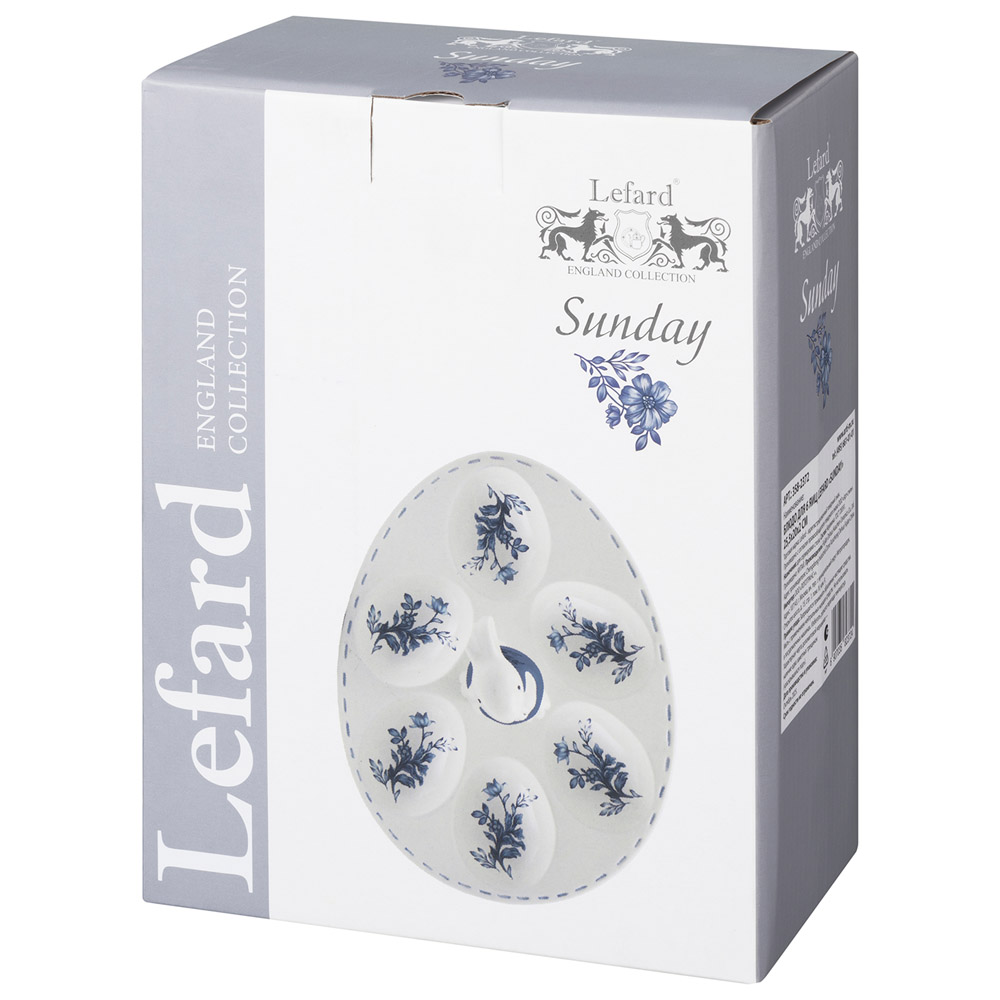 БЛЮДО ДЛЯ 6 ЯИЦ LEFARD, SUNDAY, 20, 5*16*8 СМ