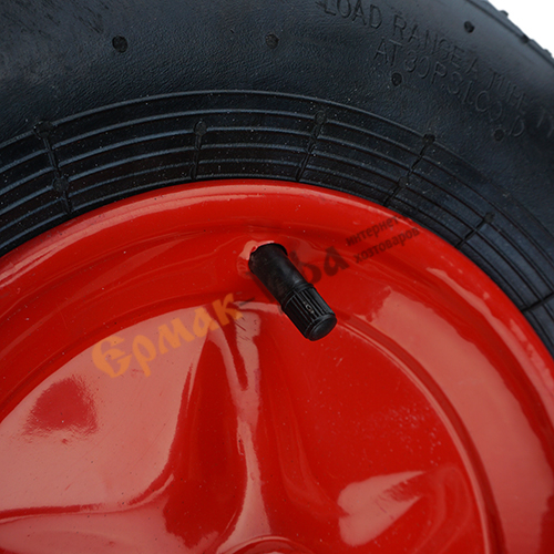 Колесо для тачки 16х4. 00х8/16 мм. пневмо PR3016, 1/5