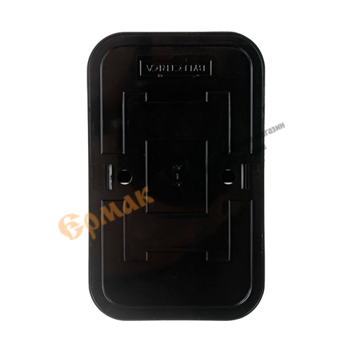 Розетка ОП 2-местн BYLECTRICA, РА16-260, ЧЕРНАЯ, 1/14/56