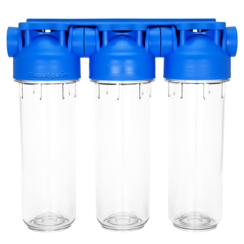 Фильтр магистральный SLIM LINE АКВАБРАЙТ, АБФ-3 3/4, 1/3