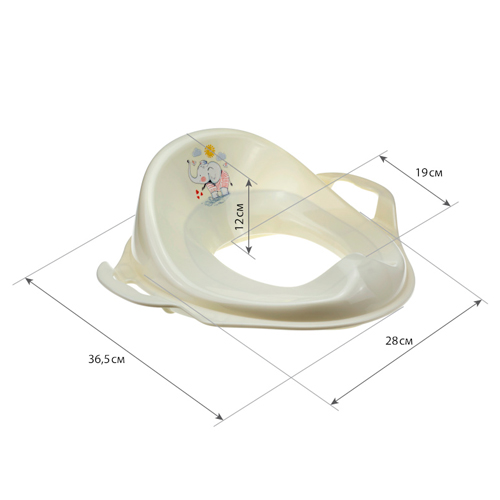 Накладка на унитаз детская IDEA М 2593, слоник