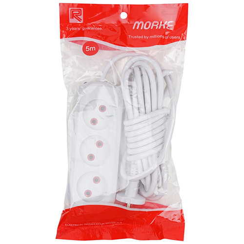 Удлинитель 3 розетки 5м, MOK3 1/40