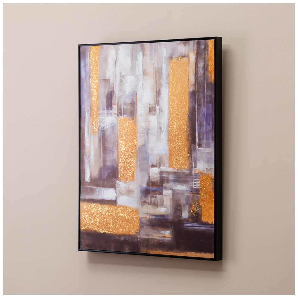 Картина в раме, АБСТРАКЦИЯ ВЛЕЧЕНИЕ, 62Х82Х4, 5 см