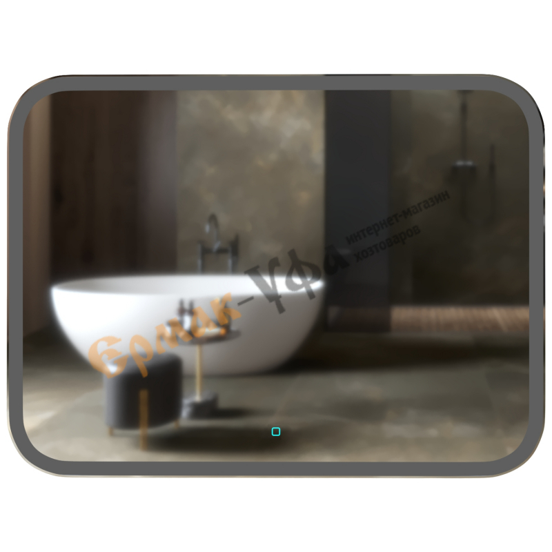 Зеркало MIXLINE Стив 915*685 сенсорный выключатель, светодиодная подсветка, 1/1