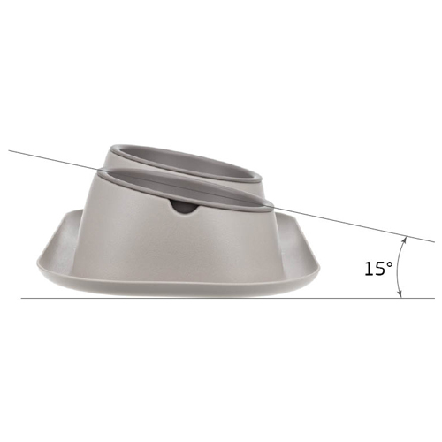 Миска для животных IDEA ТВИКС МАКСИ М 1813, подарок, миска, капучино