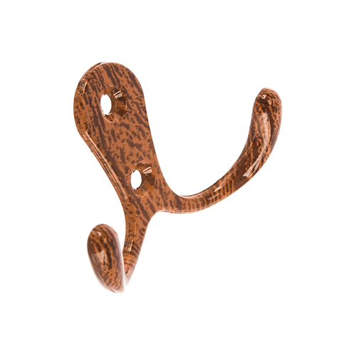 Крючок 04. 12. 10 ДВОЙНОЙ большой, дерево, 5/150