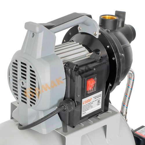 Насосная станция Ставр НС-700/20, 0,7кВт, бак 20л, макс. гл всасыв. 8м, напор 35м, 1, 1/1