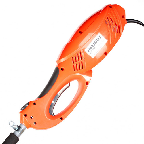 Триммер электрический PATRIOT ELT 1002, 1000 Вт, защита от перегрева, леска 2 мм, разборная штанга