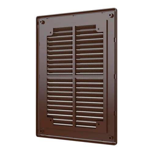 Решетка вентиляционная 183х253мм вытяжн. КОРИЧНЕВЫЙ АБС 1825Р кор ERA, 1/40