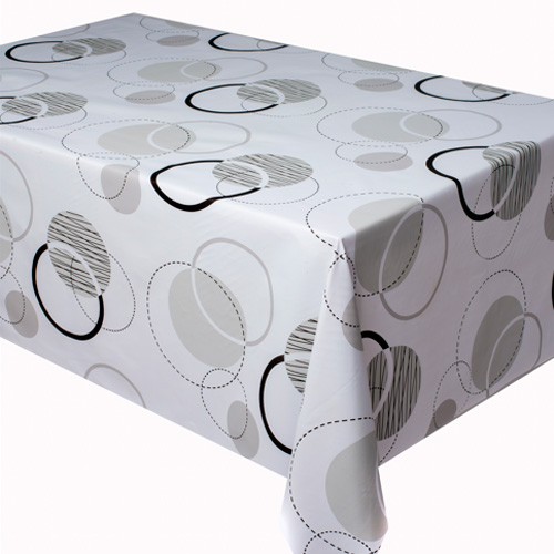 Скатерть ПВХ на тканевой основе Dekorelle Adèle 238, 110х140 см