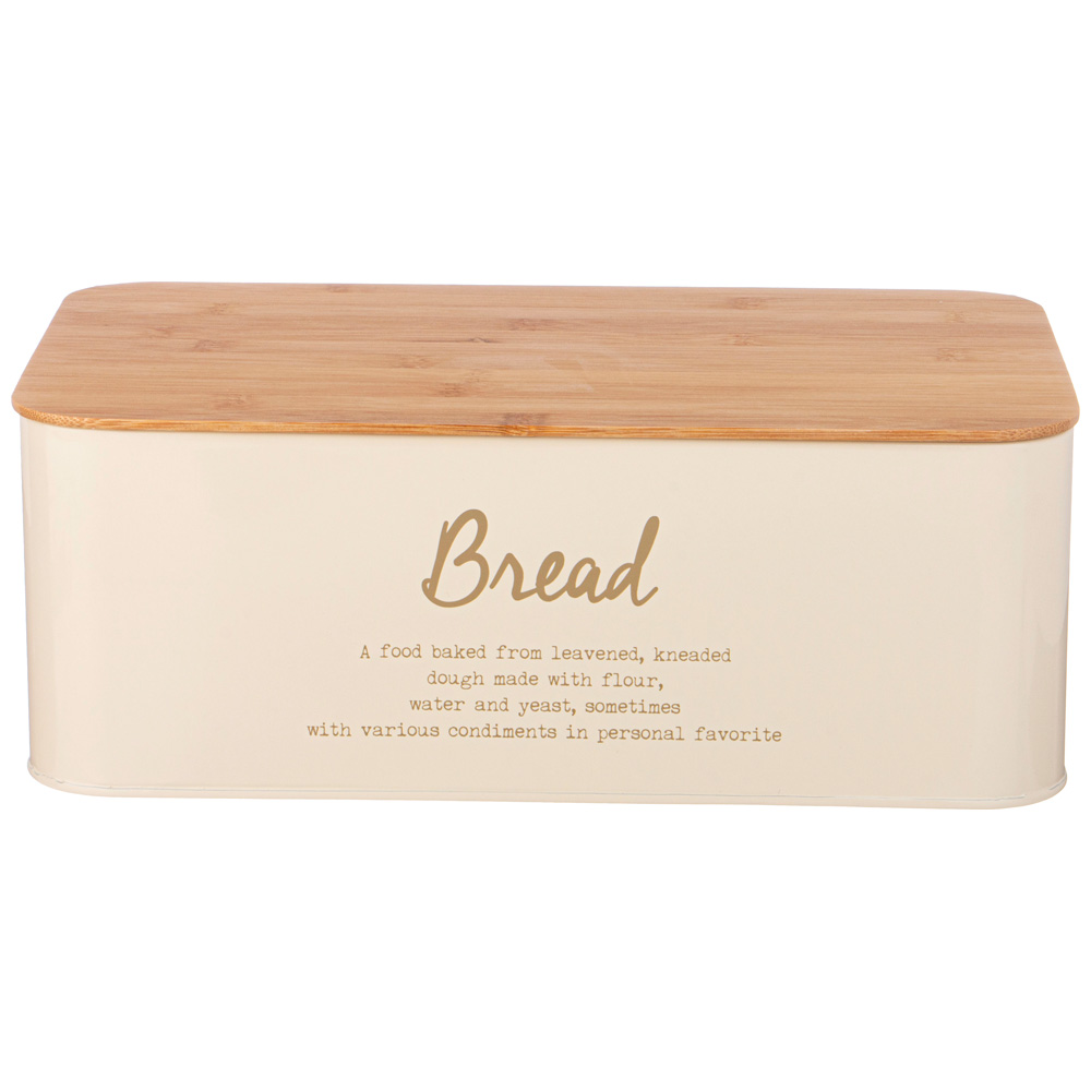 ХЛЕБНИЦА 2 В 1 AGNESS, АРКТИК, 6 Л 34*18*12, 5 СМ ЦВЕТ: БЕЖЕВЫЙ