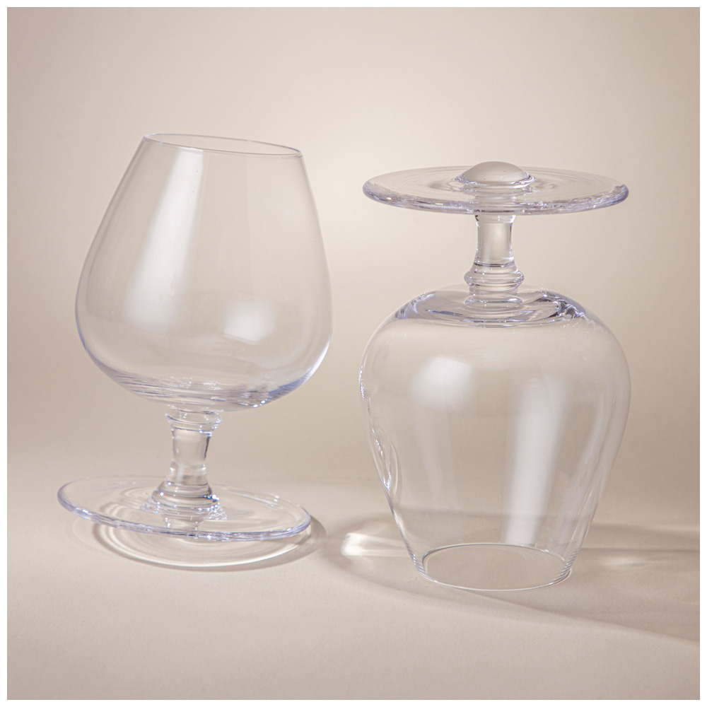 НАБОР БОКАЛОВ ДЛЯ КОНЬЯКА ИЗ 2 ШТ, CRAZY BALANCE, 600 МЛ