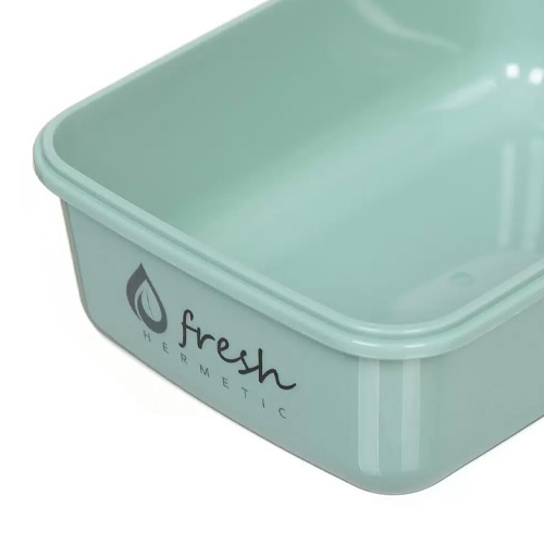 Ёмкость для продуктов 0.8 л IDEA ФРЕШ М 1422, герметичная, фисташковая