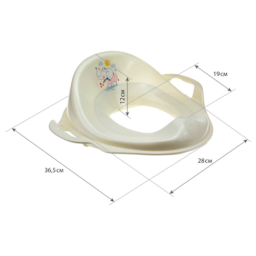 Накладка на унитаз детская, слоник, 1/6