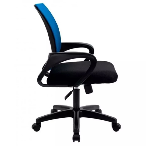 Кресло офисное, компьютерное TRON A1 сетка Prestige, хром, синий-черный