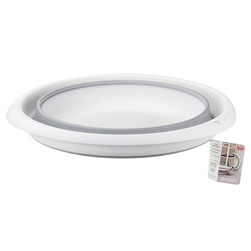 Таз складной 5.5 л IDEA ФЛЕКС М 2501, смоки