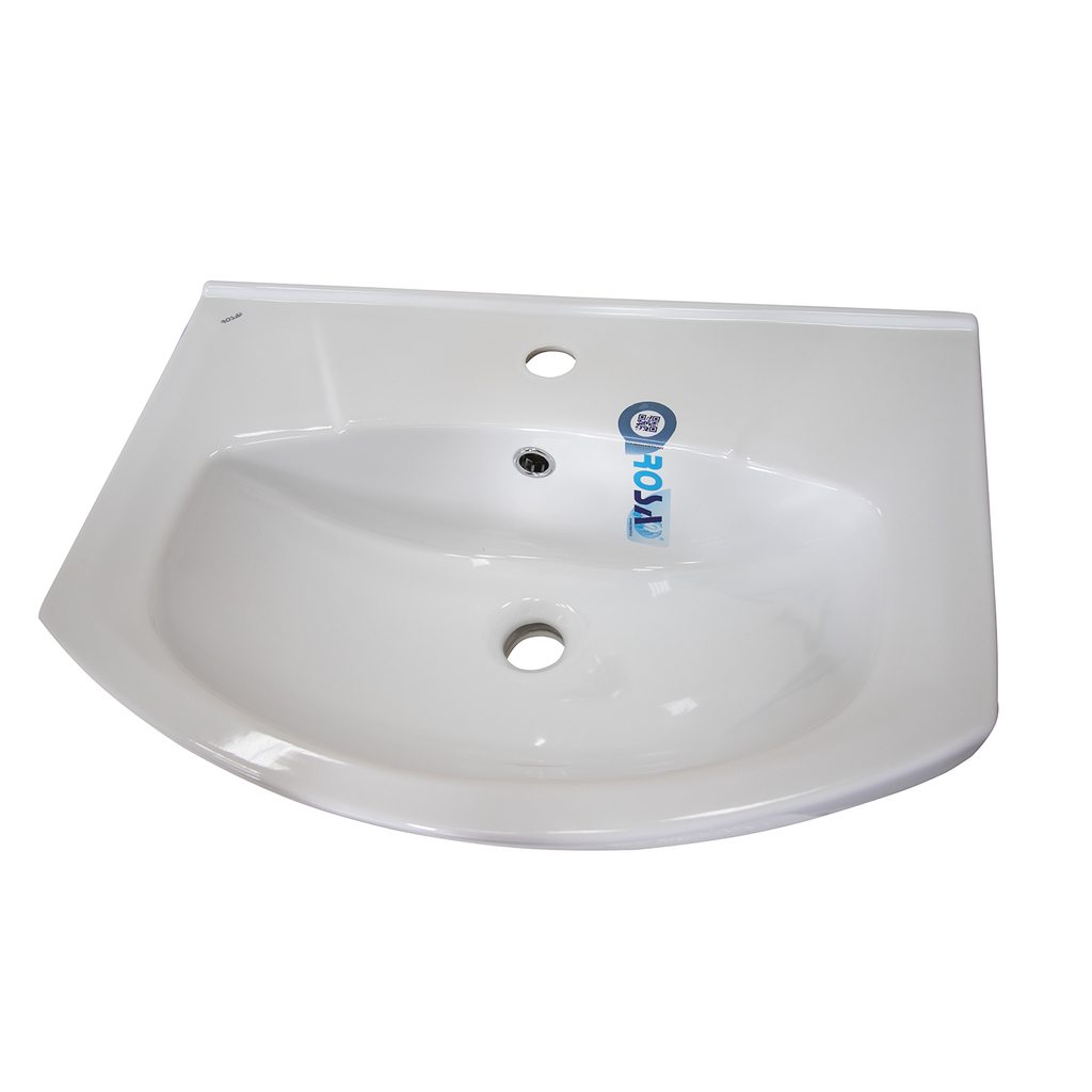 Раковина накладная, Элеганс-60, белая, Rosa