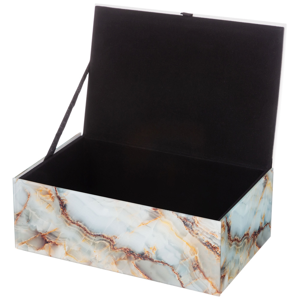 НАБОР ШКАТУЛОК ИЗ 2-Х ШТ КОЛЛЕКЦИЯ, МРАМОР, 21*12**6, 5 СМ / 23*15*8, 5 СМ