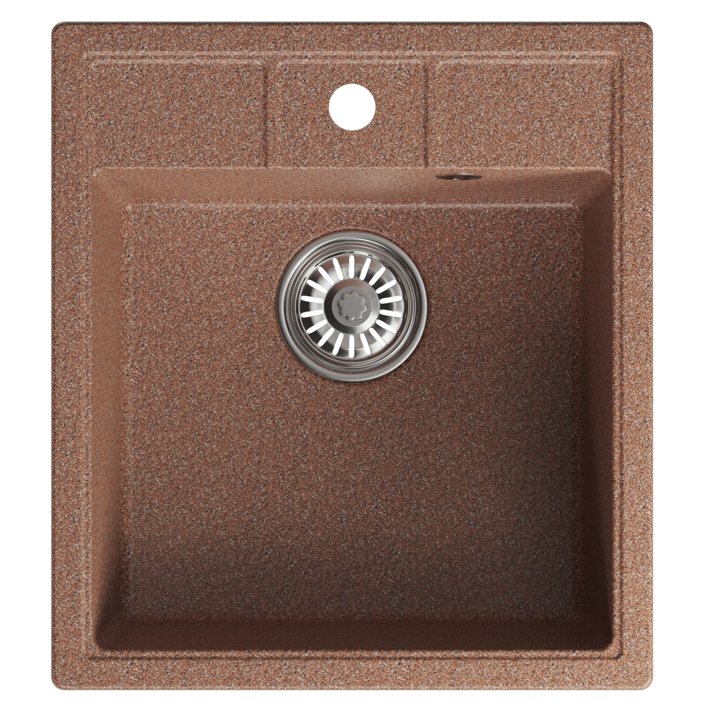 Мойка ML-GM28 терракотовая, 307, 450*500*190мм NEW