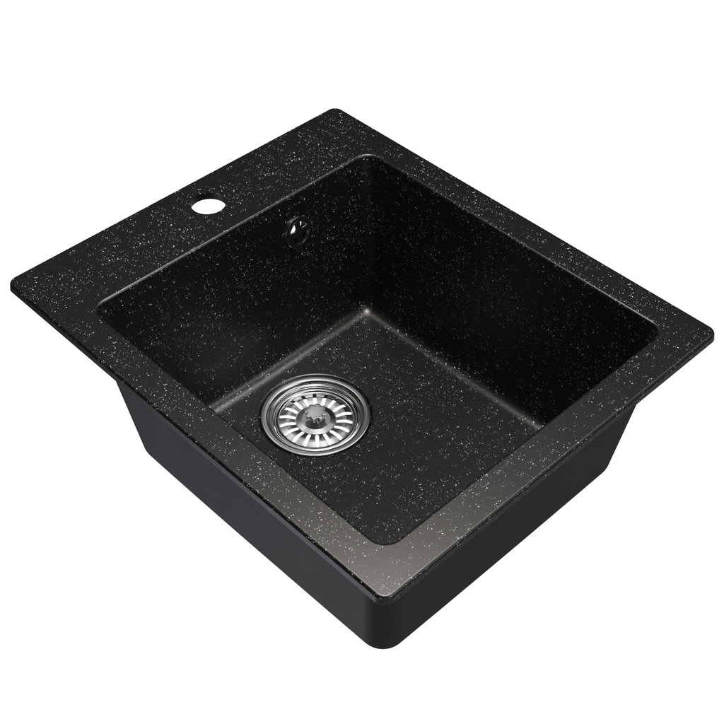 Мойка ML-GM14 черная, 308, 420*500*190мм NEW