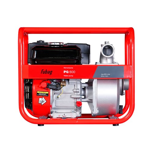 Мотопомпа FUBAG PG 600 для чистой воды, 4мм, вх 50