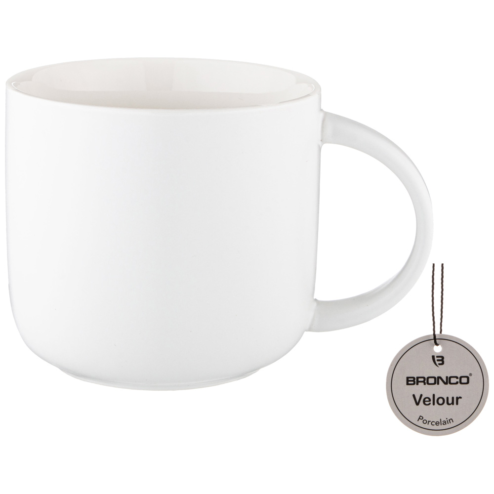 КРУЖКА BRONCO, VELOUR, 440 МЛ, МАЛ=4ШТ./КОР=24ШТ.
