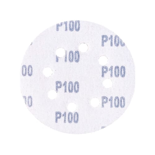 Круг абразив. 125 Р 100 из шлиф. шк, на ворс. подл, перф. , цена за уп 5шт, Сибртех, 1/200