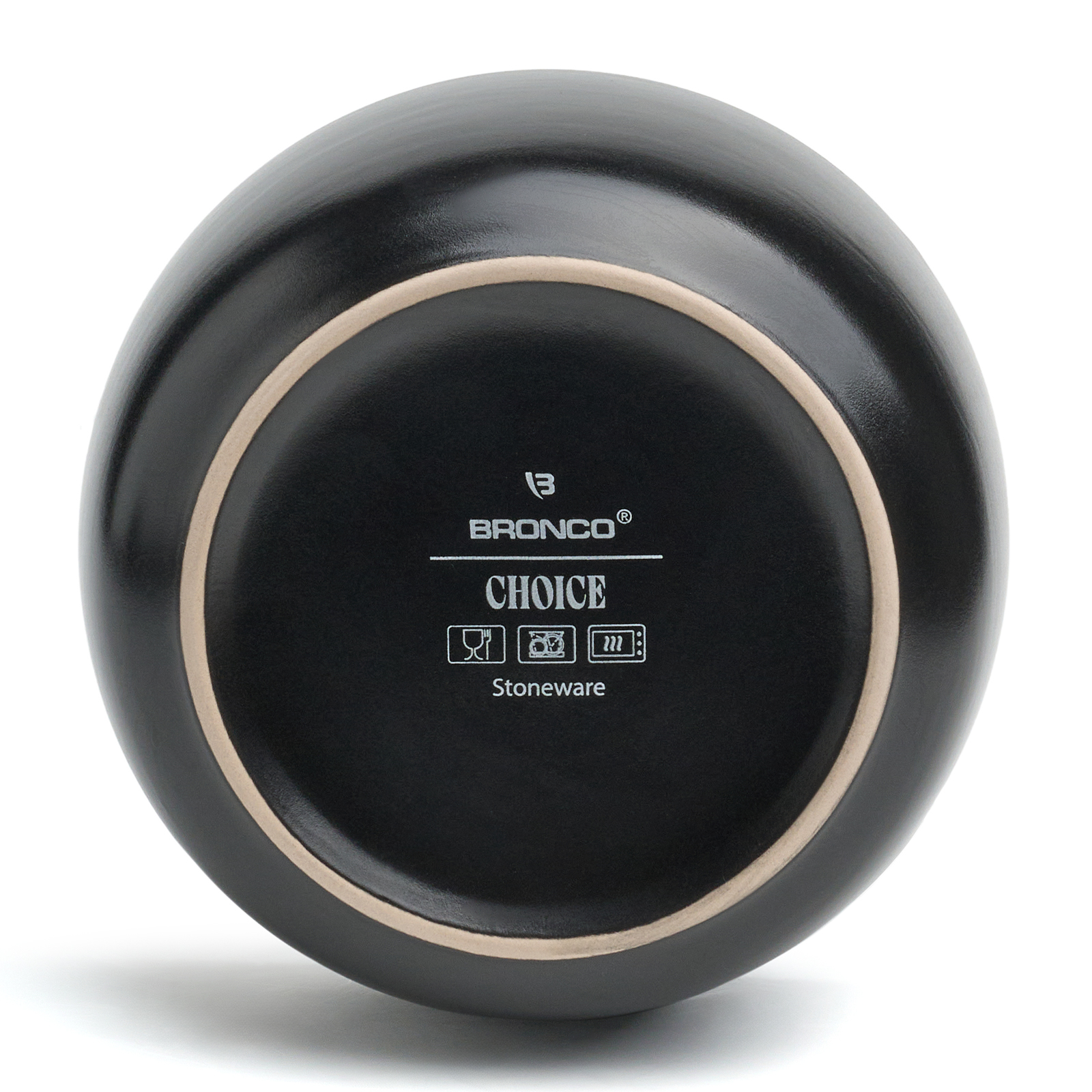НАБОР ПОСУДЫ ОБЕДЕННЫЙ BRONCO, CHOICE BLACK, НА 4 ПЕР. 16 ПР.