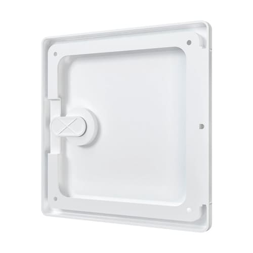 Люк дверца 150х150мм ЛТ1515П ревиз. накл. с ручкой задв. АБС ERA, 1/70