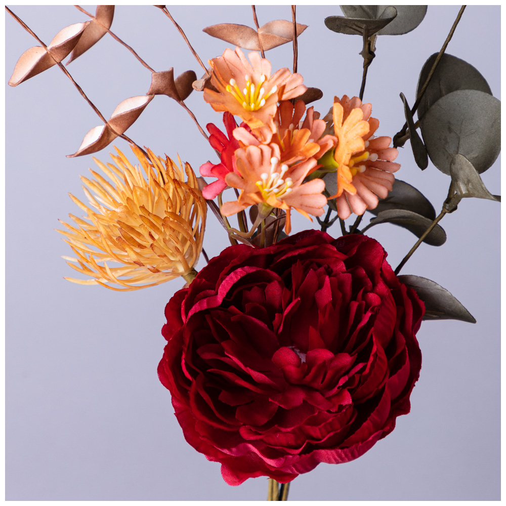 БУКЕТ ИСКУССТВЕННЫХ ЦВЕТОВ ВЫСОТА=40, 5 СМ БЕЗ УПАКОВКИ, МАЛ=12ШТ./КОР=144ШТ.