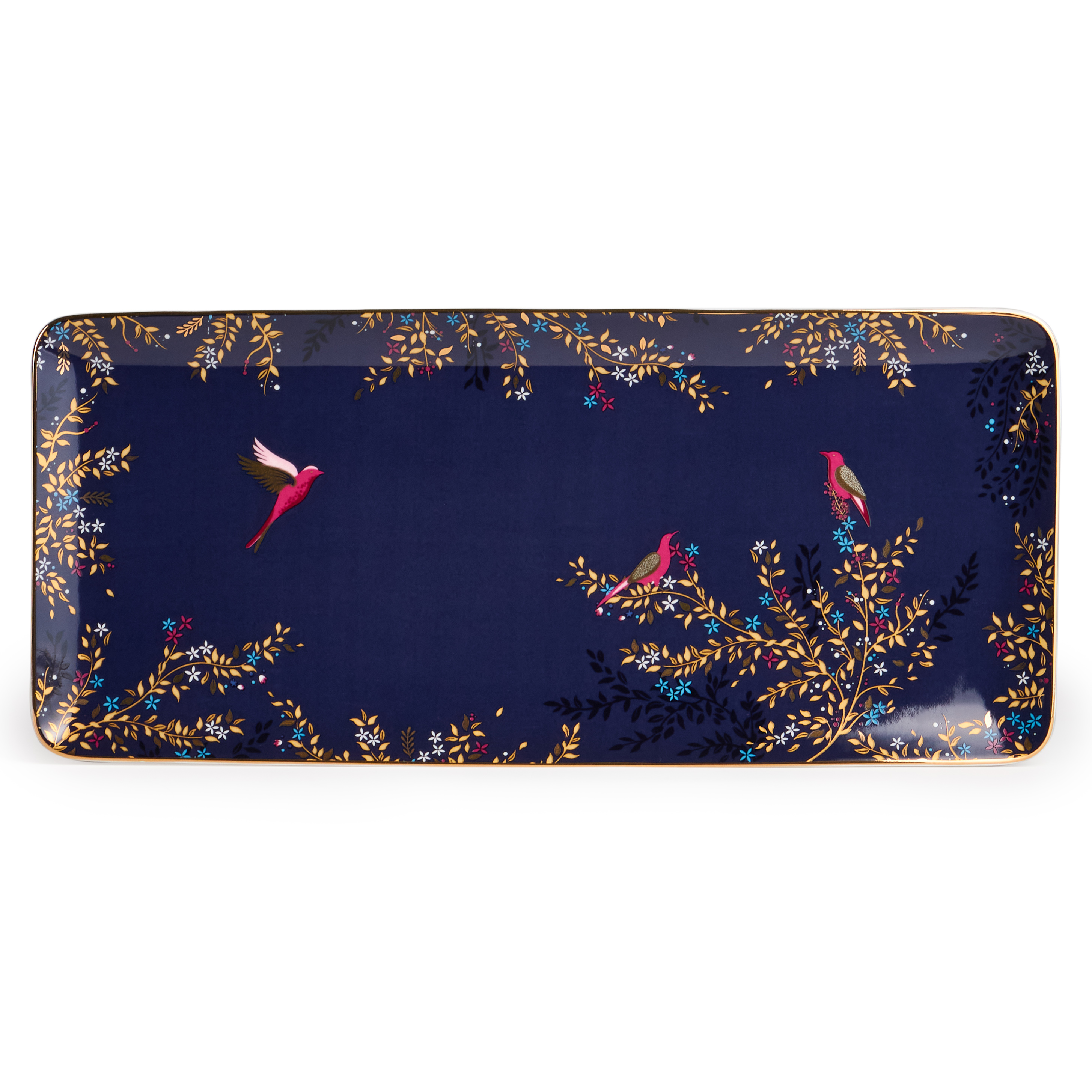 БЛЮДО LEFARD, GOLDEN BIRDS, 36*16*1, 5 СМ, КОР=16ШТ.