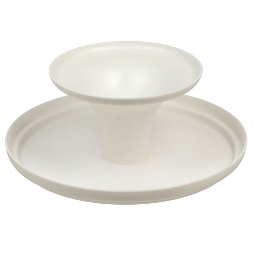 Тортница на ножке IDEA М 1119, белая