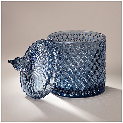 ЕМКОСТЬ ДЛЯ ХРАНЕНИЯ, DIAMANT BLUE, 10, 5*10, 5*17СМ