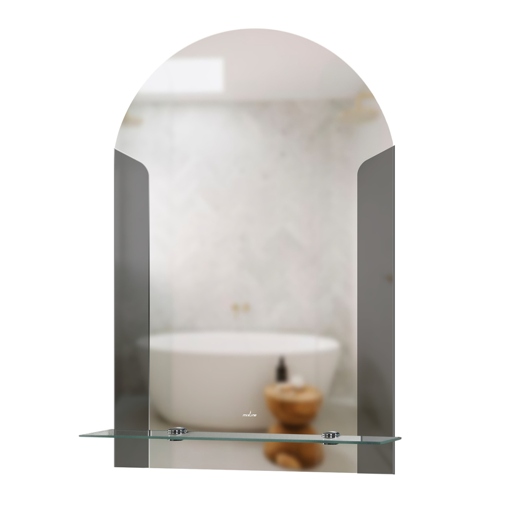 Зеркало MIXLINE, Муза, 390*580, ШВ с полкой, К