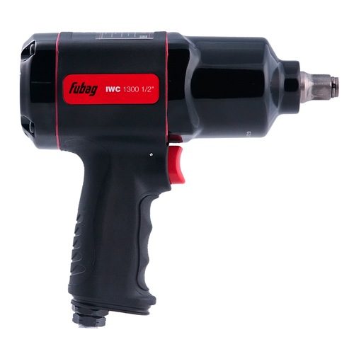 Пневмогайковерт ударный IWC 1300 1/2", 1280 Нм, 6, 3 бар, 1/2", композитный корпус, FUBAG