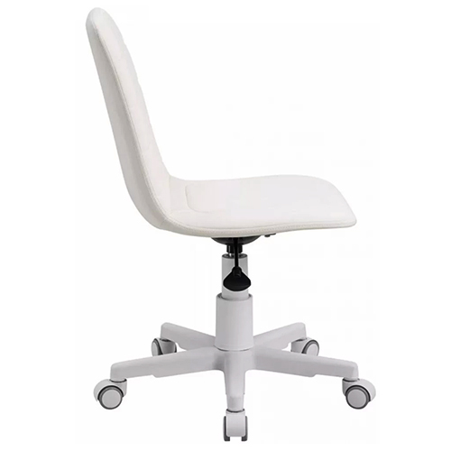 Кресло компьютерное TRON B1 экокожа Standard, белый