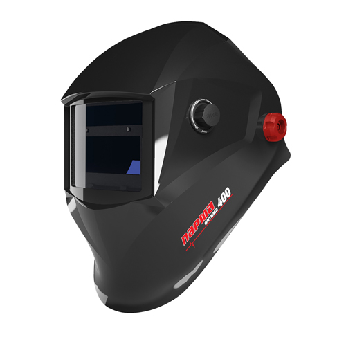 Маска сварочная хамелеон Парма ОПТИМА-400, светофильтр 90х35, DIN4/9-13, реж.резки, 2 сенсора