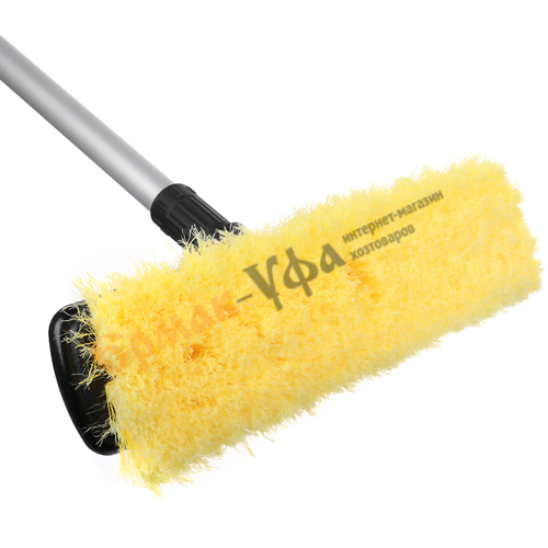 Щетка для мойки авто 107-168см телескопическая с краном под воду NG, 1/14