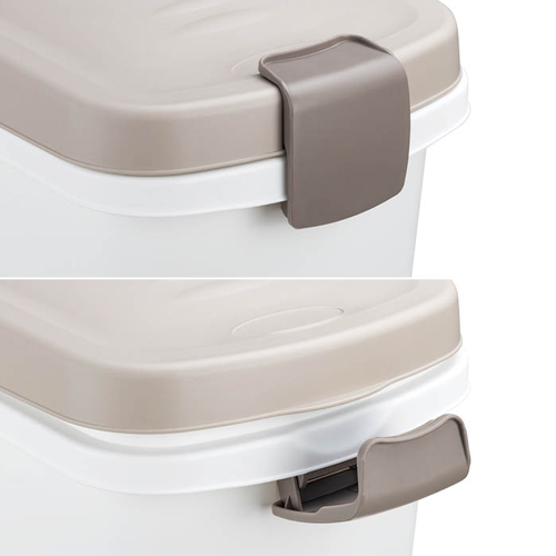 Контейнер для корма 27.5 л IDEA ЮММИ М 1802, герметичный, капучино