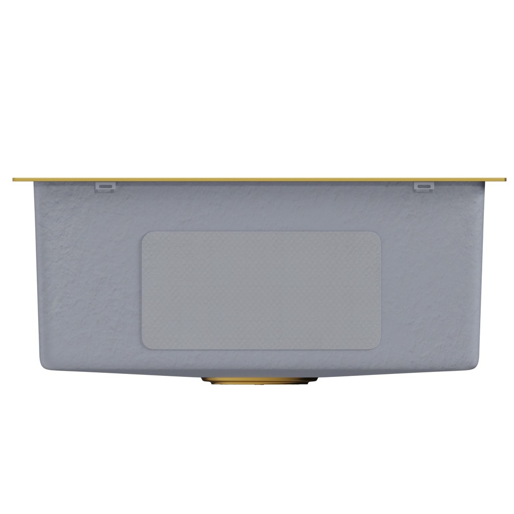 Мойка подст.монтаж 50х44, 3, 0 вып 3 1/2 MIXLINE PRO 20см с сифоном, золото