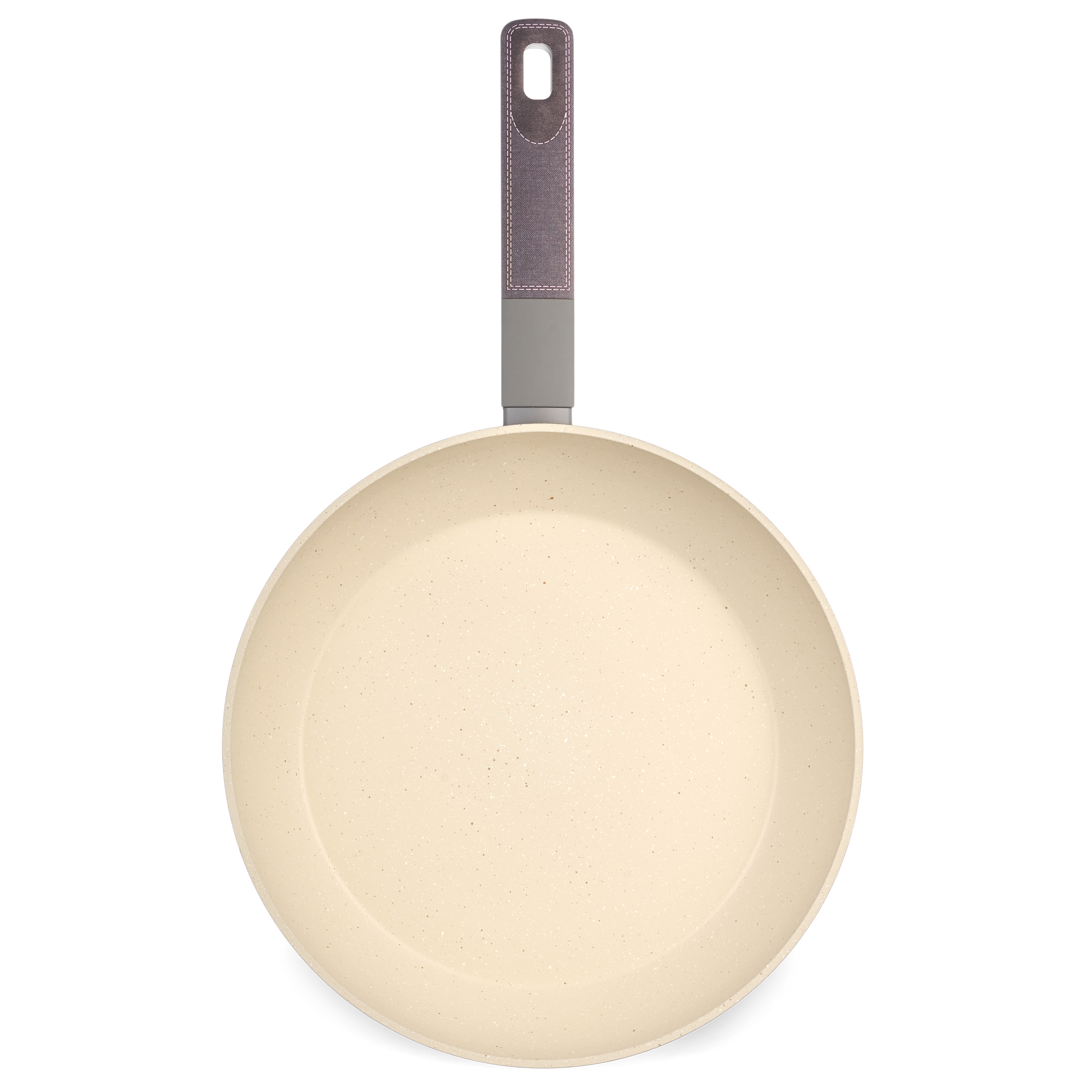 СКОВОРОДА С АНТИПРИГАРНЫМ ПОКРЫТИЕМ PFLUON MARBLE, 28*5,2 СМ