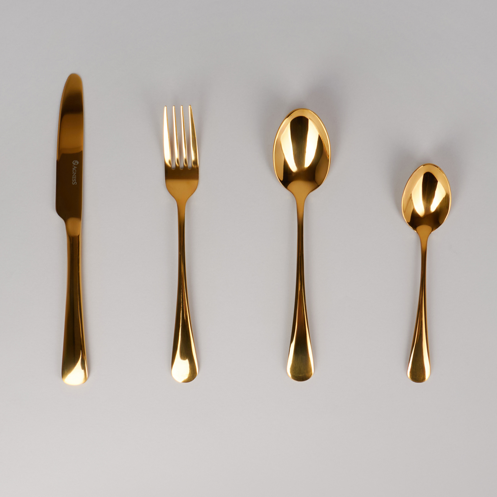 НАБОР СТОЛОВЫХ ПРИБОРОВ НА ВРАЩАЮЩЕЙСЯ ПОДСТАВКЕ, 24ПР., СТАЛЬ 18/10, ПВД ПОКРЫТИЕ